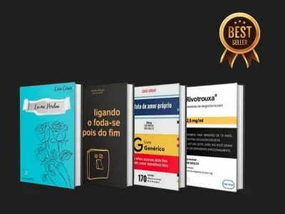 Combo: Sulfato de Amor Próprio + Rivotrouxa + Ligando o foda-se depois do fim + Eu me Perdoo