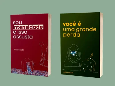 Combo = Sou intensidade e isso assusta + Você é uma grande perda + BRINDE